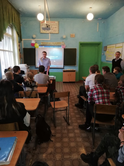 Встреча с инспектором ПДН Приваловой Н.Б..